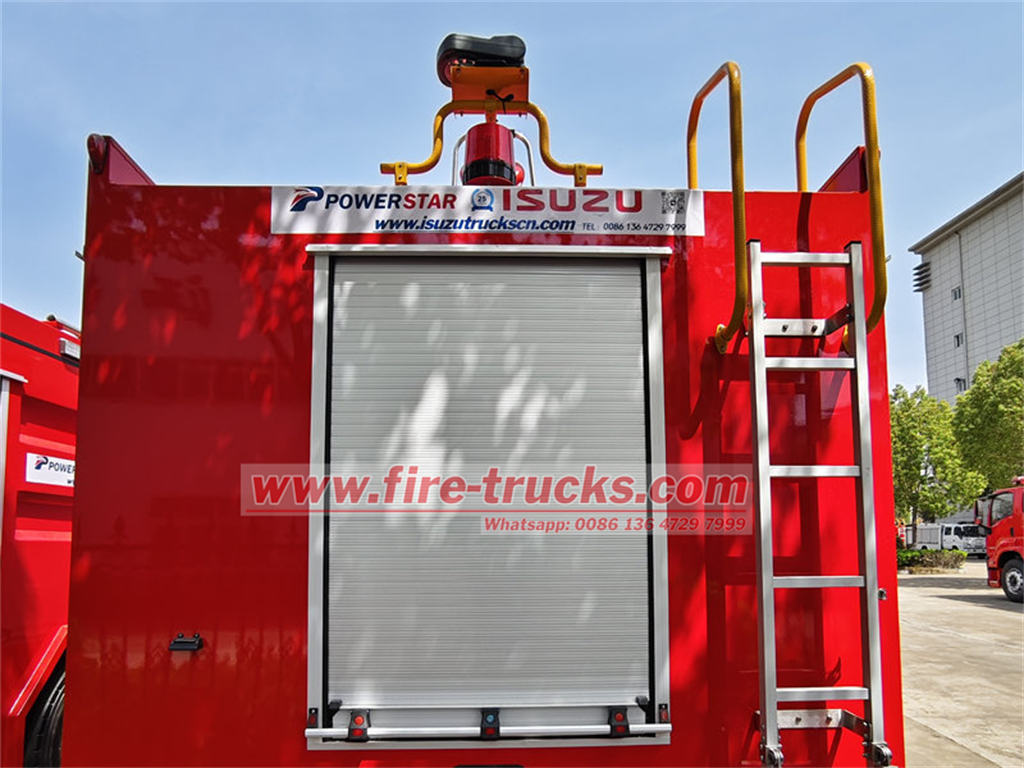 ISUZU FTR fire tender price