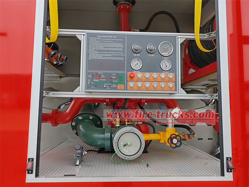 SITRAK 6x4 Euro 6 dry powder water foam fire vehicle