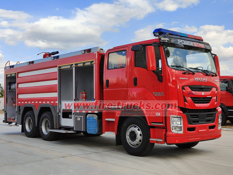 ISUZU GIGA heavy duty fire vehicles