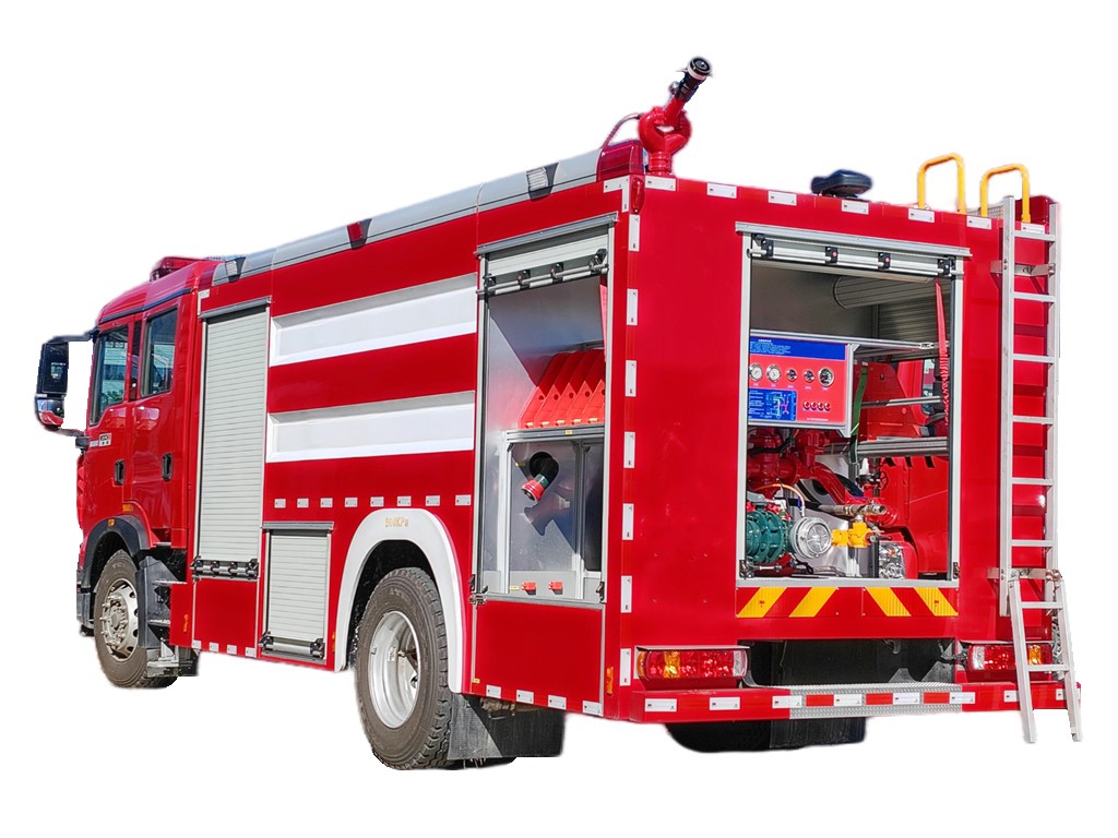 Howo water foam pumper fire truck Howo water foam pumper fire truck