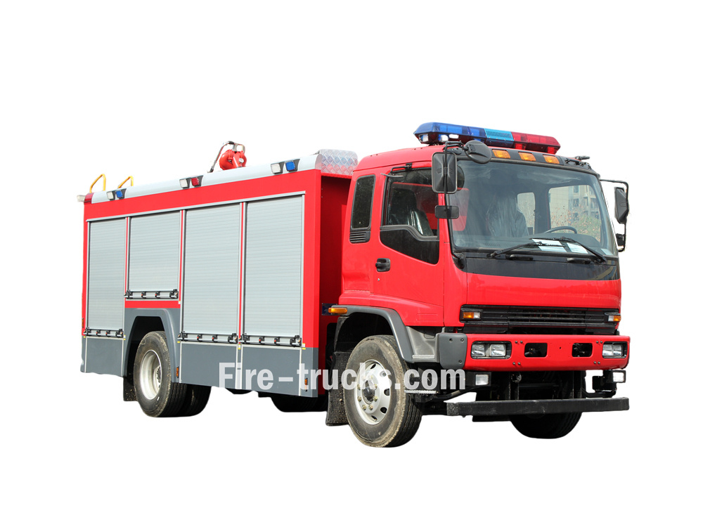  Albania Isuzu FVR 6HK1 engine fire tender 