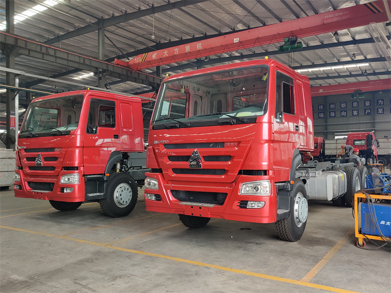 Fire truck install PTO and fire pump