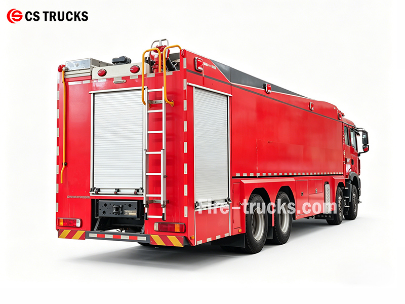 HOWO 25000L water tender for fire fighting