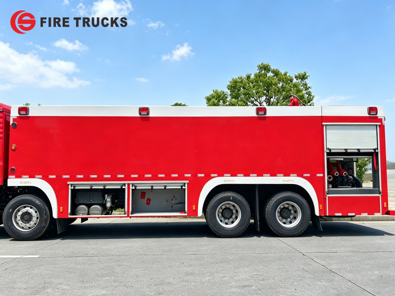 foam fire tender equipment Room