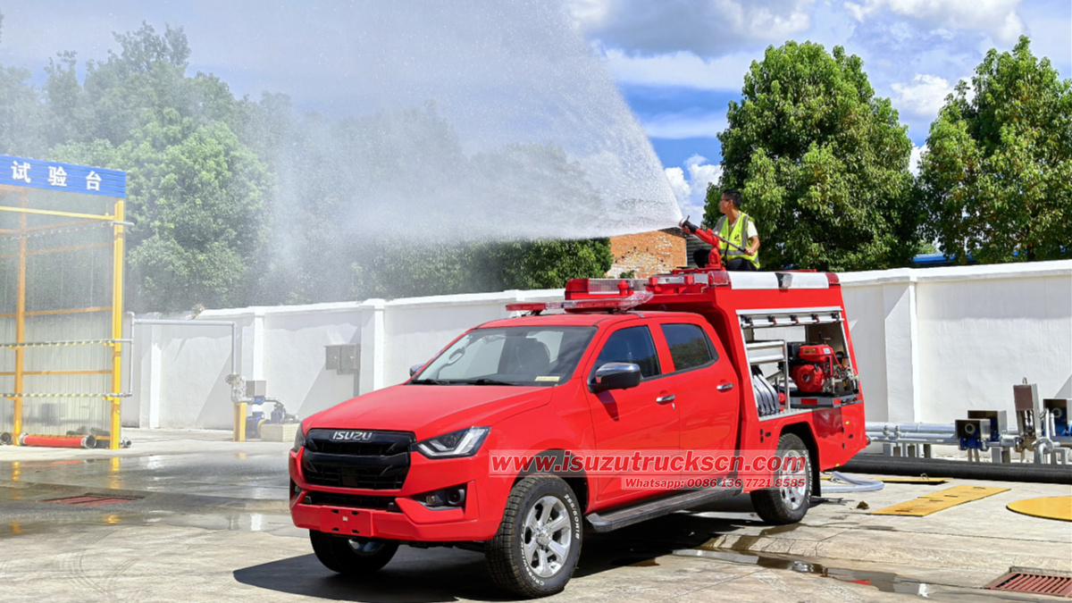 ISUZU Rescue and Rapid Intervention Vehicle Technical Drawing ISUZU Rescue and Rapid Intervention Vehicle Technical Drawing