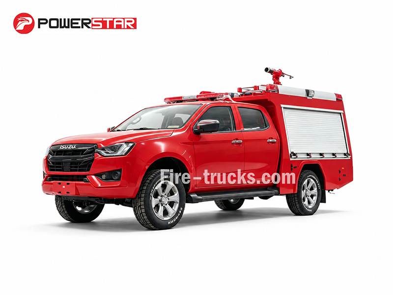 ISUZU 4x4 Drive Foam Water Pickup for Chemical Spill Fire Albania