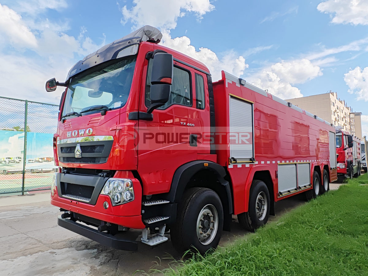 8x4 HOWO petrochemical foam fire truck 8x4 HOWO petrochemical foam fire truck