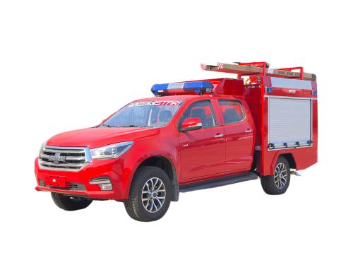 Isuzu 4x4 pickup 500L foam fire rescue truck