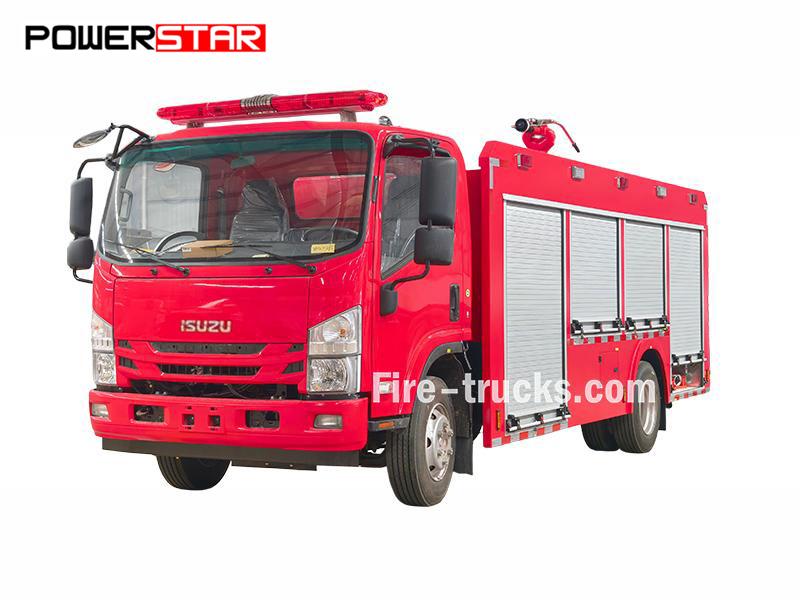 Singapore Custom ISUZU Water Fire Trucks - PowerStar Trucks