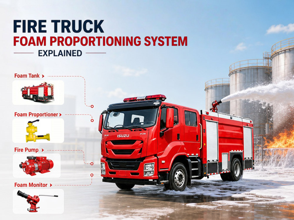 Sistem Proporsi Busa Truk Pemadam Kebakaran Dijelaskan