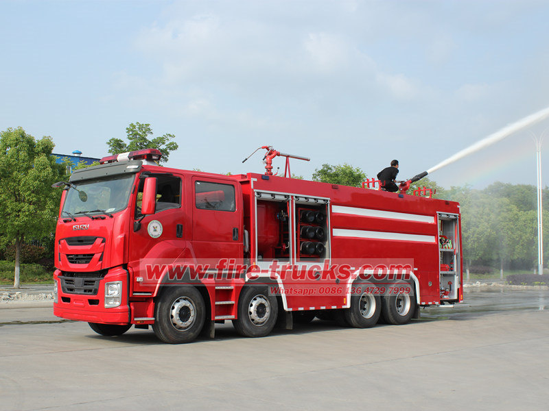 Struktur dan Fungsi Setiap Bagian dari Truk Pemadam Kebakaran Serbuk ISUZU